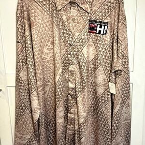 Born Hawaii Mens XL Shirt Long Sleeve X-Large Hawaiian & Goodfellow Bros. Logo